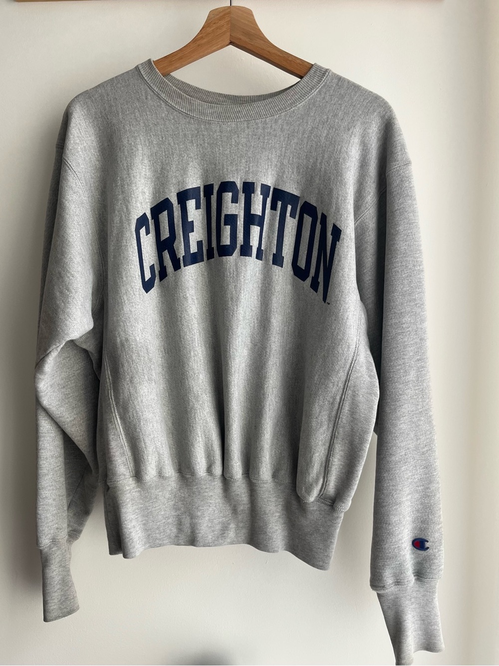 Vintage Creighton Champion Crewneck Sweatshirt